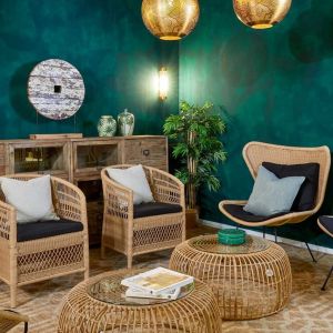 MESA DE CENTRO RATAN SINTÉTICO