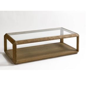 MESA DE CENTRO RECTANGULAR ROBLE