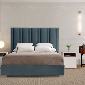 CAMA COMPLETA TAPIZADA