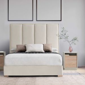 CAMA COMPLETA TAPIZADA