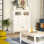 APARADOR-VAJILLERO 4 PTAS. + 4 CAJ.