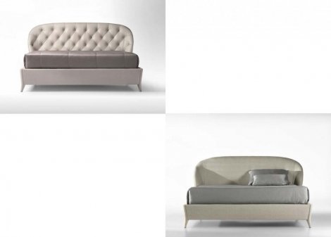 CAMA TAPIZADA 150 CAPITONÉ
