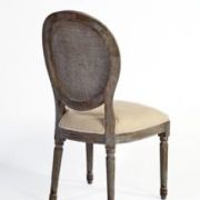 SILLA LUIS XVI TAPIZADA Y REJILLA