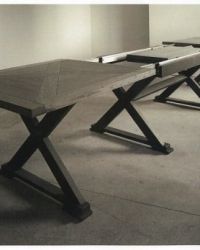 MESA DE COMEDOR EXT. EN ROBLE