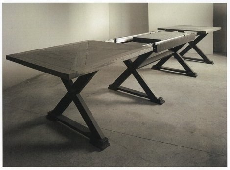 MESA DE COMEDOR EXT. EN ROBLE