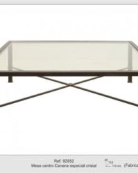 MESA DE CENTRO CRISTAL