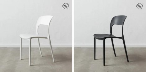 SILLA POLIPROPILENO DIFERENTES COLORES