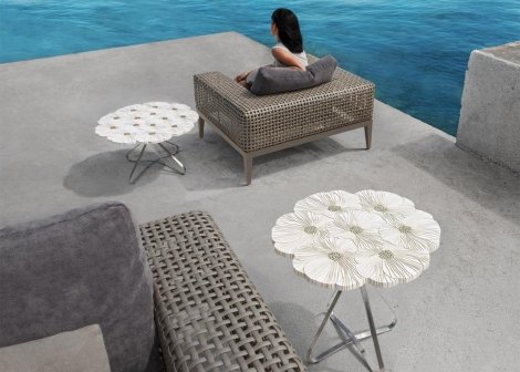 MESA DE CENTRO FLORES