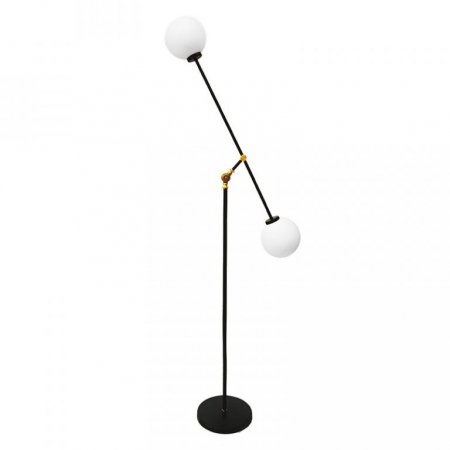LÁMPARA DE PIE DOS LUCES