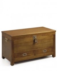 MESA DE CENTRO BAÚL CON 2 CAJ.