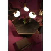 MESA DE COMEDOR HEXAGONAL