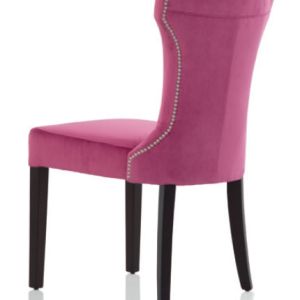 SILLA TAPIZADA CON TACHUELAS