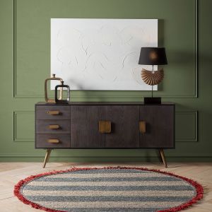 APARADOR CON PUERTAS Y CAJONES