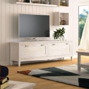 MUEBLE TV 2 PTAS. + 2 CAJ.