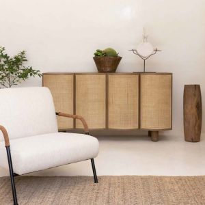 APARADOR CON 4 PTAS. CURVAS