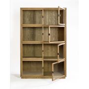 VITRINA EN ROBLE NATURAL