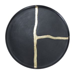 MESA DE CENTRO REDONDA METAL