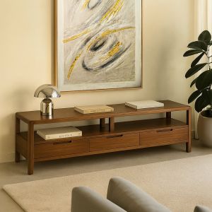 MUEBLE TV CON 3 CAJONES