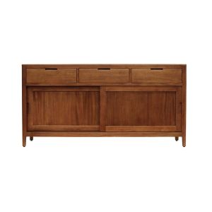 APARADOR CON 3 CAJ. + 2 PTAS. CORREDERAS