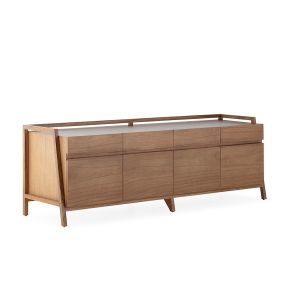 APARADOR CON 4 PTAS. + 4 CAJONES