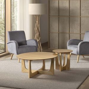 MESA DE CENTRO REDONDA