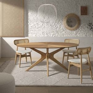 MESA DE COMEDOR OVAL