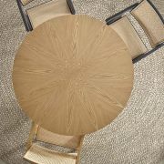 MESA DE COMEDOR REDONDA 120cm.