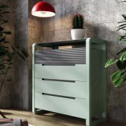 CÓMODA CON 4 CAJONES