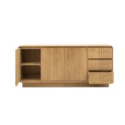 APARADOR CON 3 CAJ. + 3 PTAS.