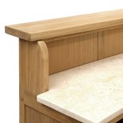 BARRA BAR CON ESTANTES