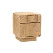 MESITA DE NOCHE CON 1 PTA. + 1 CAJ.