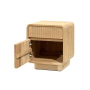 MESITA DE NOCHE CON 1 PTA. + 1 CAJ.