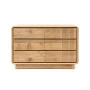 CÓMODA CON 6 CAJONES