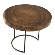 MESITA AUXILIAR MADERA NATURAL