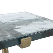 MESITA AUXILIAR METAL/CRISTAL