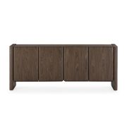 Aparador con 4 puertas en madera chapada de Álamo