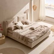 Cama tapizada Modelo Damm con arcon abatible colchon 150cm