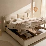 Cama tapizada Modelo Damm con arcon abatible colchon 150cm