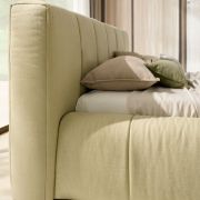 Cama completa tapizada Modelo Duna para colchón de 150cm.