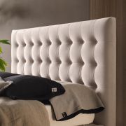 Cabecero tapizado con capitoné mod. Riva