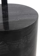 Lámpara de pie en marmol y latón