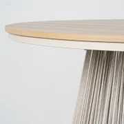 Mesa de exterior redonda 100cm.