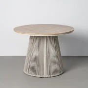 Mesa de exterior redonda 100cm.